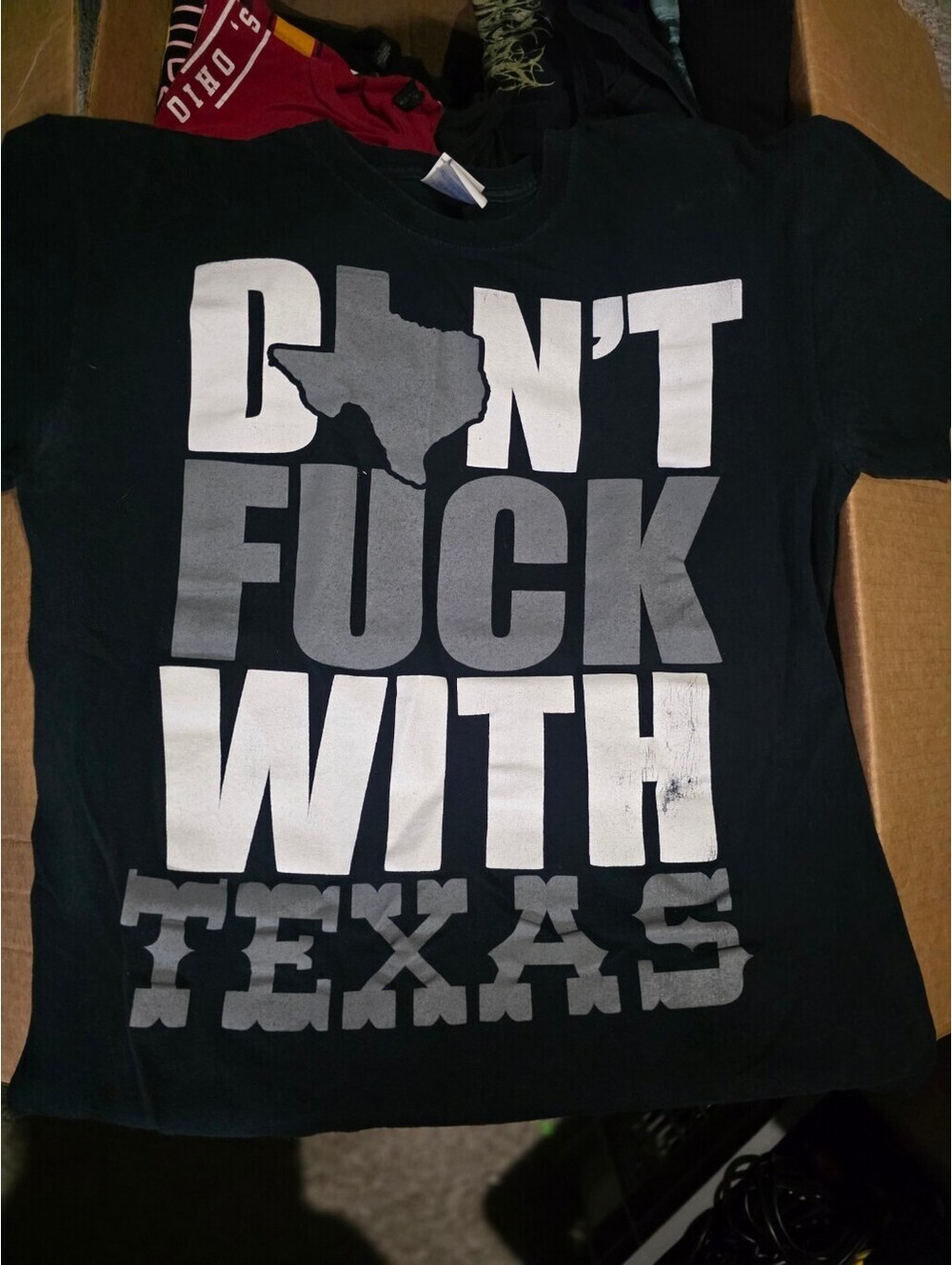Upon A Burning Body shirt Don't F With Texas size Large